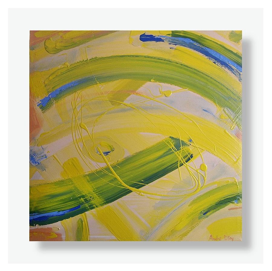 canola sensation abstract painting