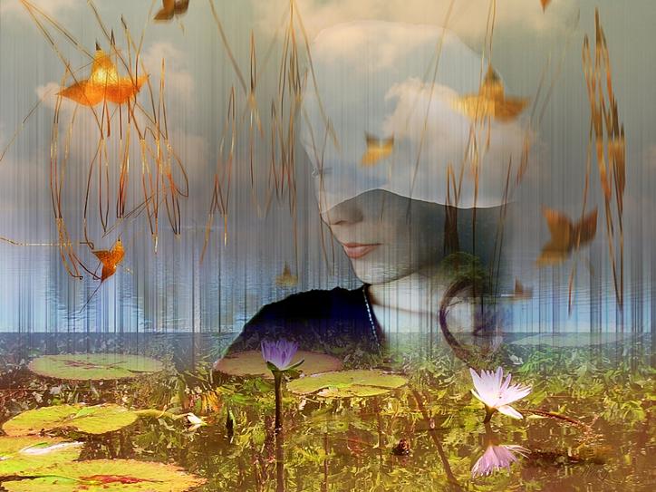 Surreal Art Portrait Print